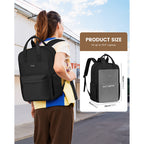 Mochilas | Mochila LOVEVOOK para Mujer, Bolso Escolar Grande para Laptop de 15.6 y 43.94 cm, Mochila de Viaje, Equipaje de Mano para Avión 40 X