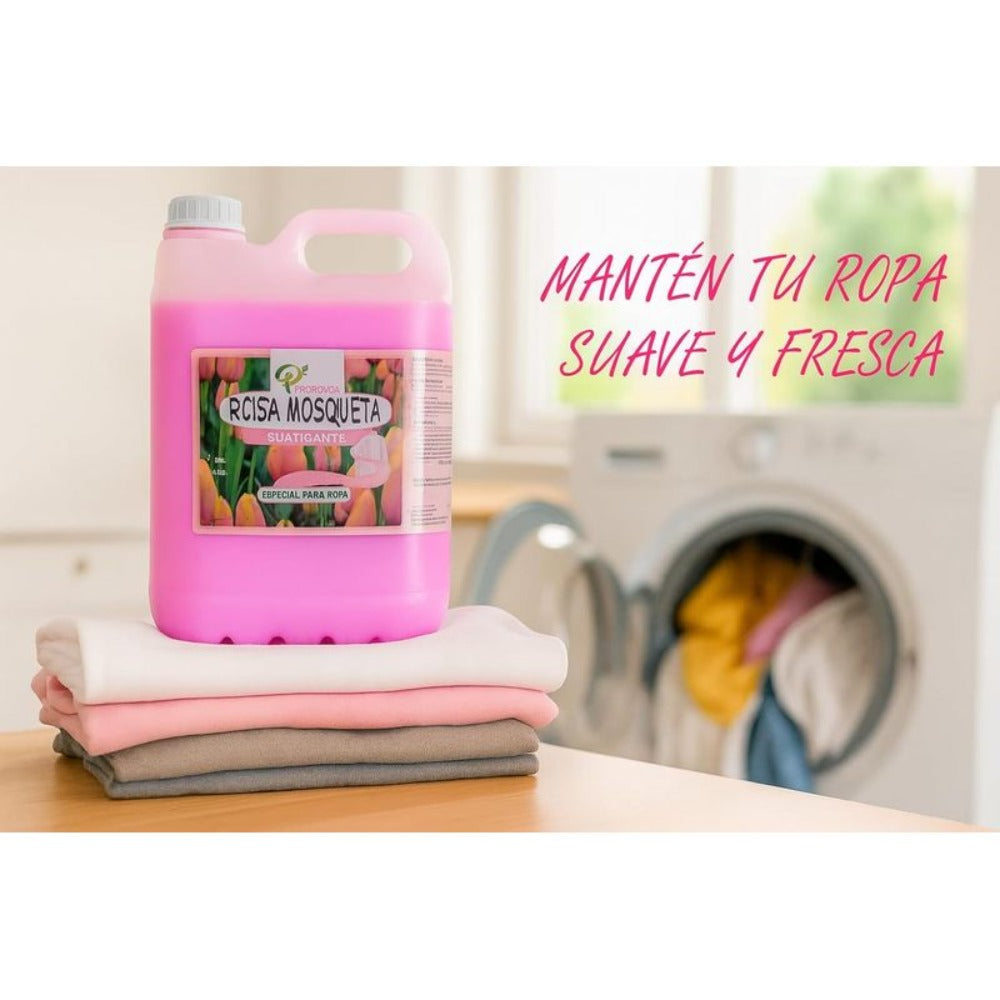 Pack Suavizante Concentrado Colonia 5L + Detergente Concentrado 5L + | Limpieza Profunda | Fragancia Duradera | Protege Color de la Ropa | Suavidad y Frescor Duradero