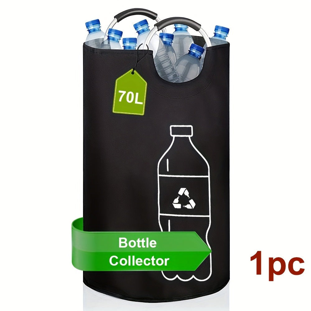 Cubo de recolección de residuos doméstico de tela Oxford 900D, cubo de basura de cocina de gran capacidad de 70/100 litros, colector de botellas plegable, caja de almacenamiento para juguetes variados, contenedor de recolección, adecuado para las necesida