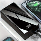 Cargador USB Rápido de Gran Capacidad 50000Mah con Pantalla LED, Linterna y Reserva de Energía de Emergencia - Luz de Camping para Exteriores para iPhone, Android y Dispositivos Digitales, Regalo de Vacaciones