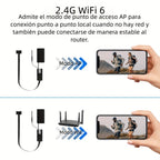 Memoria opcional de 16GB/32GB/64GB, cámara WIFI HD 1080, modo DIY, compatible con control remoto por aplicación de móvil, grabación y vídeo, portátil, fácil de usar, compatible con tarjeta TF, grabación en bucle, modo AP, detección de movimiento, recordat