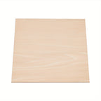 Paquete de 30 hojas de madera de abedul sin terminar de 12 x 12 x 1/8 pulgadas - 3 mm de grosor, ideal para manualidades.