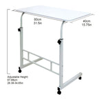 Escritorio para teletrabajo y estudio | 59.94 cm y 88.9 cm y ajustable
