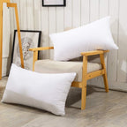 Tesosy Pack 4 / 6 Relleno de Cojin Relleno de Fibra Virgen Hueca Siliconada Suaves y Indeformable, Relleno para Cojines de Sofa o Almohadones