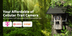 Camara Celular 4G LTE con Visualización en Tiempo Real de 2K, Tercera Generación, Función de Transmisión en Vivo, Alimentada por Energía Solar, Incluye Tarjeta SIM, Acceso Remoto a Aplicación, Reproducción de Video, Activación Instantánea y Disparo en 0.2