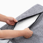 Cojín de espuma para tumbona de exterior, con funda lavable, suave, para sofá