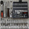 Kit de herramientas para taller 46 piezas | Reparación automoción montaje y bricolaje