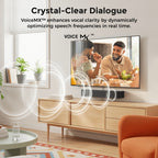 ULTIMEA 2.1ch Mini Barra de Sonido para TV, Barra de Sonido PC Todo en Uno para Juegos, Control por APP, Potencia Máxima 120W+Potencia Máxima 132W, Subwoofer Incorporado