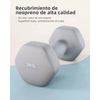 2 piezas - mancuernas de mango curvo ergonómico 0,5 kg / 1 kg / 1,5 kg / 2 kg / 3 kg / 4 kg / 5 kg / 6 kg un par de equipos de entrenamiento de peso de fitness de gimnasio doméstico no deslizante equipo de entrenamiento de yoga gris para hombres y mujeres