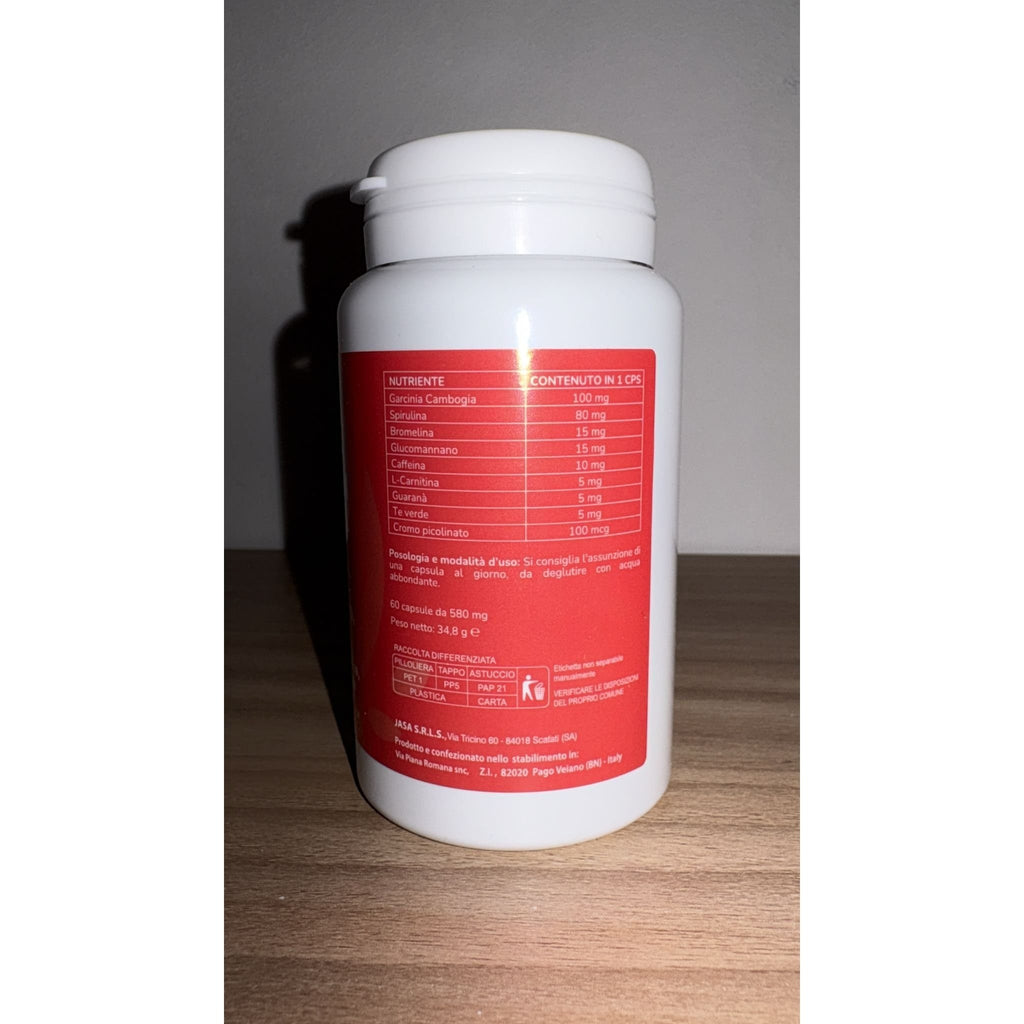 Suplemento Dietético Natural para Hombres y Mujeres – Con Guaraná, L-Carnitina y Bromelina