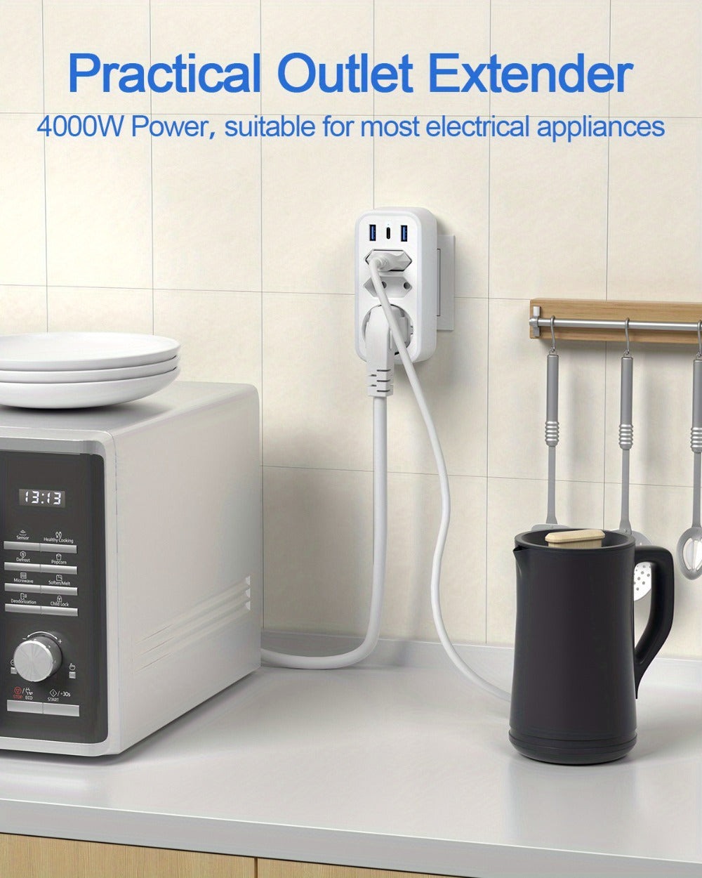 Tablet 5 V, 2 unidades enchufe USB, adaptador enchufe, Ahorra espacio