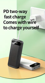 Power bank para carga durante viajes y uso diario | 50000mAh y Extraíble