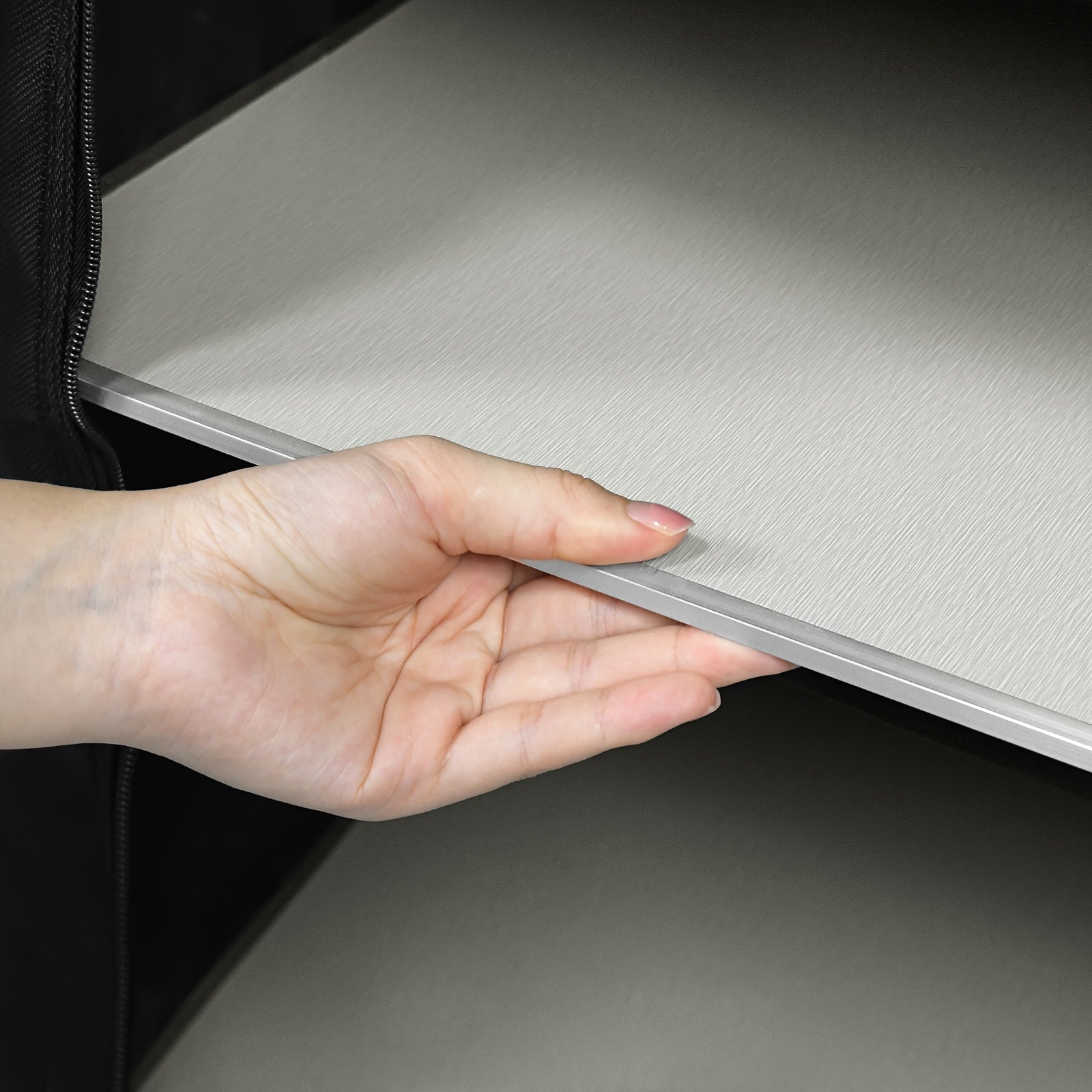 Cocina de Camping Plegable con Marco de Aluminio y Bolsa de Transporte, Gabinete Móvil para Exteriores, Cocina de Viaje, Caja de Cocina, Gabinete para Tienda de Campaña