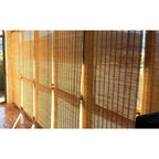 Cortina Persiana de Madera Incluye Accesorios, Estor de Bambú Enrollable para Ventana y Puerta (DIMENSIONES ANCHO X LARGO)