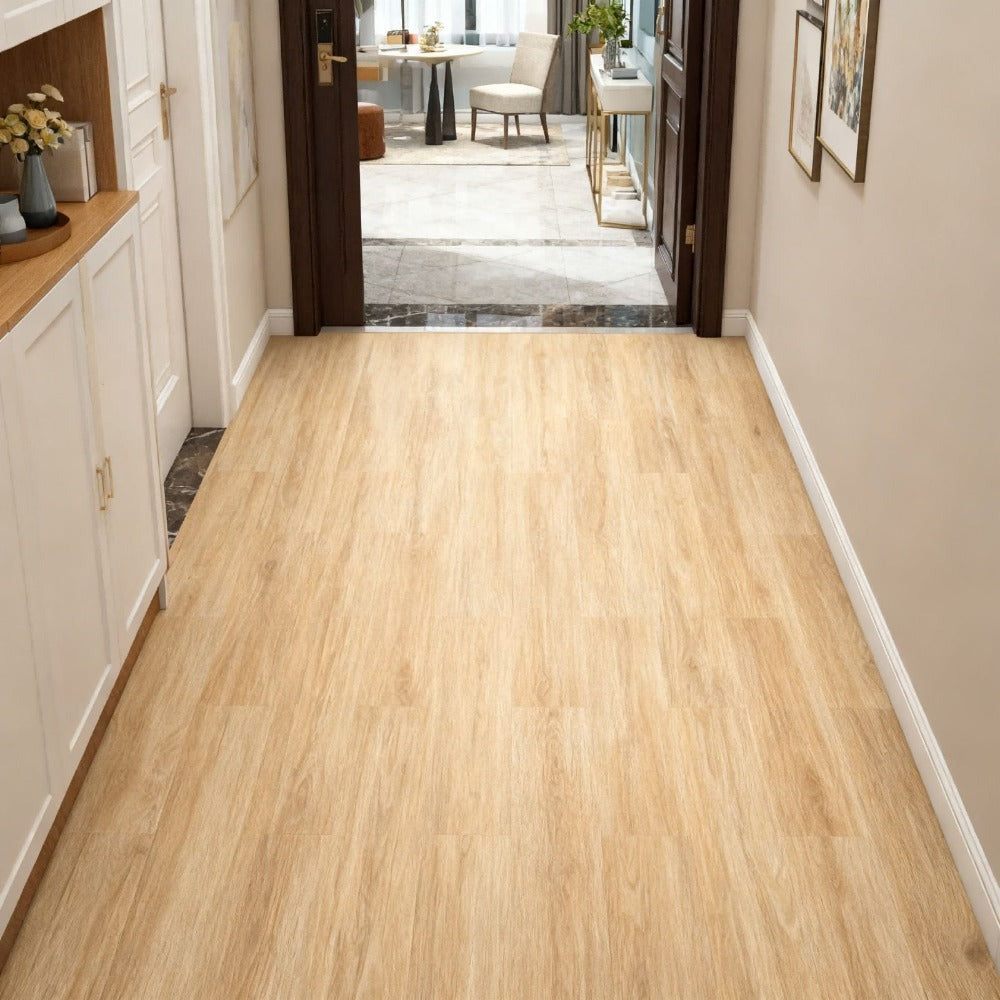 Pisos de Vinilo PVC Autoadhesivos con Aspecto de Madera - 18/36 Piezas, Baldosas Despegables para Cocina, Sala, Balcón - 2.51m²/5.02m²