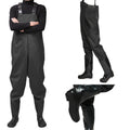 Botas de Vadeo Impermeables para Pesca, Botas de PVC Duraderas para Pesca y Trabajo en Agua, Vadeo con Correas Ajustables, Vadeo Protector con Suela Antideslizante, Alta Resistencia a Daños Mecánicos, Vadeo Profesional para Pesca y Nadar, Botas Cómodas pa
