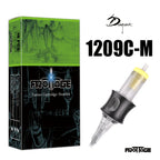 Juego de 16 agujas para tatuaje con agujas integradas, puntas de aguja, ensamblaje estable, ajuste fino, ideal tanto para artistas como para principiantes, cuerpo inodoro para suministros de tatuaje artístico