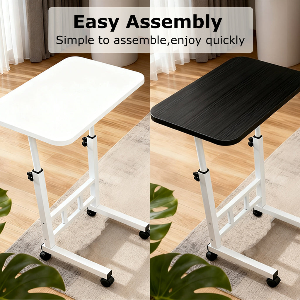 Mesa auxiliar para salón y dormitorio | 20 cm y 2 colores y ajustable