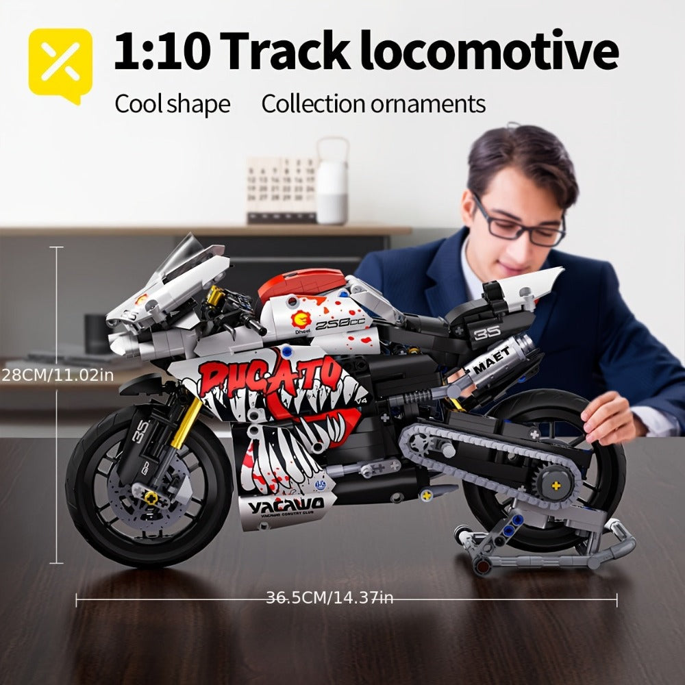 Serie de Ciencia y Tecnología: Coche de Ensueño, Motocicleta, Bloques de Construcción de Ciudad, Juguetes Montables, Regalos para Cumpleaños, Navidad, Acción de Gracias y Año Nuevo