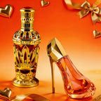 Set de regalo de perfume de 2 piezas para hombre y mujer | Perfume EDP para hombre de 90 ml con aroma oceánico amaderado a sándalo + Perfume para mujer de 30 ml con aroma picante floral afrutado Tacón Alto | Duradero, perfecto para el Día de San Valentín