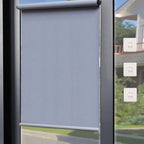 Estor Enrollable Translcido Economico Liso100 Poliester Facil de Instalar 60/80/100/120/150cm Estores para Ventanas y Puertas