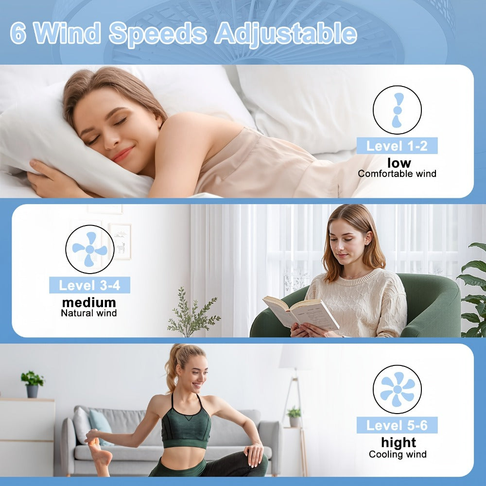 Ventilador de techo moderno de 48.26 cm con luz, 6 velocidades, reversible, de perfil bajo, ventilador de techo empotrado con luz LED regulable 3CCT, ventilador de techo con temporizador y control remoto para sala de estar, cocina, dormitorio y oficina