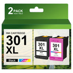 Cartucho de tinta | Cartuchos de tinta 301XL reciclados para HP 301 XL negro y color para HP Envy 4500 5530 5532 4502 4507 DeskJet 2540 2050 1050