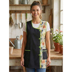 Mandilón de Cocina para Mujer Estampado Patrón Aleatorio Cómodo y Resistente