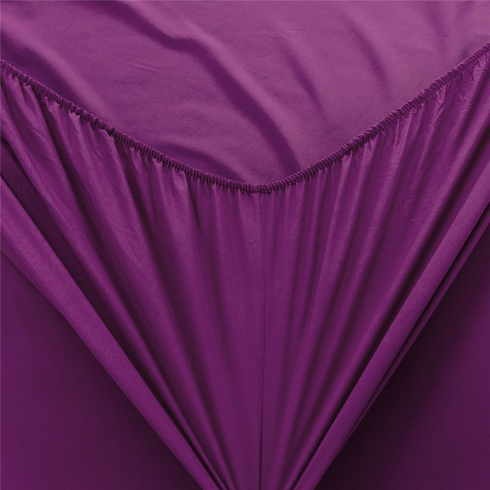Sábana bajera ajustable para camas de 90/135 /150 x 200cm – Suave, cómoda y transpirable. 50% Microfibra de Poliéster y 50% Algodón ultrasuave. Ideal para colchones de entre 15 y 25 cm de altura