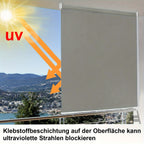 Estores Enrollables Verticales Para Balcón - Oscurecimiento, Protección UV, Térmico Reflectante