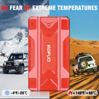 Arrancador de batería KOPUO 3000/5000A opcional 9000A, máquina todo en uno con bomba de aire de 150 PSI: arrancador de emergencia con función de iluminación, apto para coches de gasolina de 12V 10L y diésel de 8L - Accesorios y herramientas para coche - p