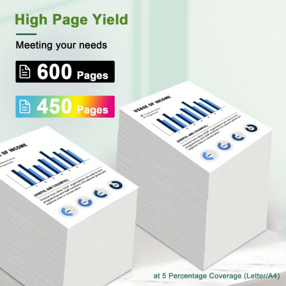 Paquete de cartuchos de impresora 301XL reemplazo para los cartuchos de la impresora HP 301 para HP301 XL 301XL para HP Envy 4500 5530 5534 4504 DeskJet 2540 1510 2544 2549 OfficeJet 4630 4632 2620 2622 (, color)
