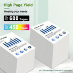 Paquete de cartuchos de impresora 301XL reemplazo para los cartuchos de la impresora HP 301 para HP301 XL 301XL para HP Envy 4500 5530 5534 4504 DeskJet 2540 1510 2544 2549 OfficeJet 4630 4632 2620 2622 (, color)