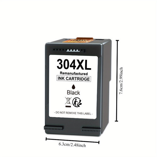 304 XL Cartucho de tinta compatible con HP 304 304XL para AMP 130, ENVY 5010 5020 5030 5032 5050, DeskJet 2622 2630 2632 2633 2634 3720 3730 3733 3735 3750 3760 3762 3764 Negro y Tricolor 2-pack