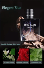 Fragancia para hombre - Perfume unisex 55ml*2 + 55ml*2, 4 botellas de perfume con notas de base cálidas ambaradas moscadas y amaderadas, aroma de larga duración, diseño de perfume de lujo, regalo de Navidad, Día de San Valentín, Año Nuevo, cumpleaños.