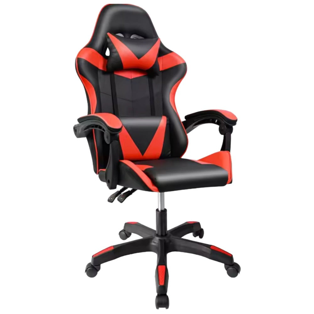 Silla Gaming para Escritorio, Oficina y Juegos Online Giratoria. Silla Cmoda de Altura Ajustable para Gaming ergonmica, de piel sintética. Silla racing de gaming videojuegos y de oficina. Es ergonmica y con diseño moderno (S001 7499 8499 )