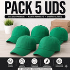 PACK DE 5 GORRAS