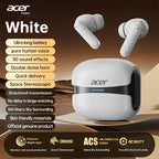 Auriculares Bluetooth | Auriculares inalámbricos Acer OHR548 con cancelación de ruido de mar profundo de 52 dB, diseño intrauditivo, tecnología