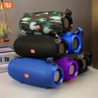 Altavoz Bluetooth | Altavoz Estéreo Inalámbrico Portátil TG534 con Clasificación IPX4 y Doble Altavoz, TWS Estéreo Manos Libres para