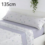 Juego de ropa de cama (Sábana ajustable, Cubrecama, Funda de almohada) | Juego de sábanas estampadas de 3 piezas | Primavera/Verano | Múltiples estilos | Tejido suave | 180cm - Múltiples tamaños disponibles