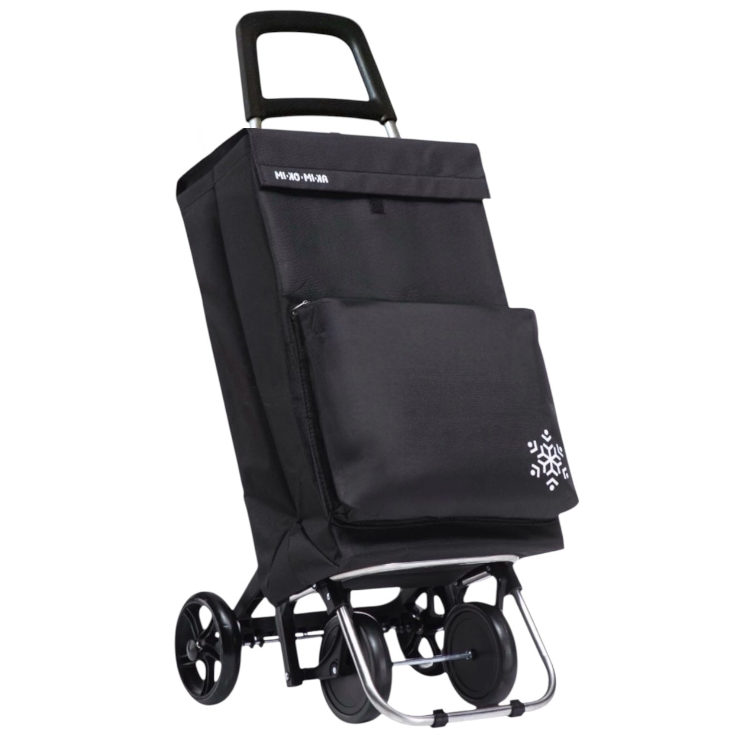 Carrito de Compra Plegable con Bolsa Térmica \Impermeable y 4 Ruedas,Ligero, 94x44x38cm,40 litros,Resistente y Reutilizable,Carro de Compra Plegable, 4 Ruedas de Alta Resistencia,Carro Compra. (COMPRA-002)