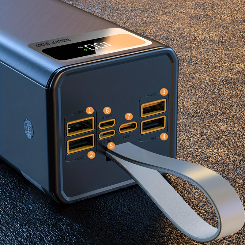 Power bank para carga durante viajes y uso diario | 100000 mAh y 22.5 W