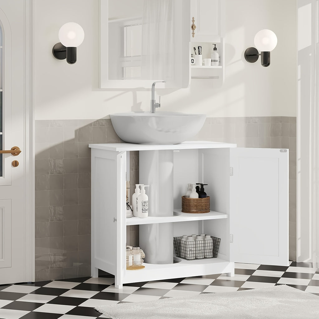 Armario de baño con almacenamiento 1pc 30 cm | Para lavabo, baño y pasillo