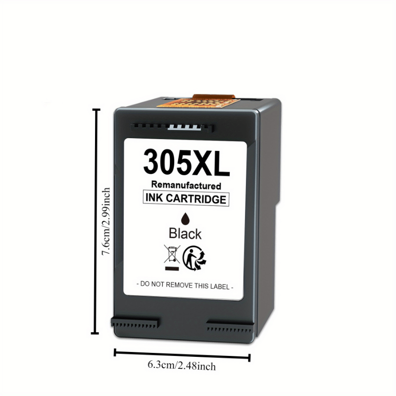 Cartucho de tinta | Cartuchos de tinta 305XL 305 XL Compatibles con HP, para HP Deskjet 2700 2710 2720 Deskjet Plus 4110 4120 Envy 6010 6020 6032