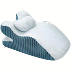 Almohada de cama | Almohada de espuma viscoelástica diseñada ergonomicamente para el cuerpo humano, destinada a aliviar el dolor de cuello y