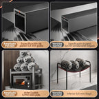 Estante vertical de doble capa para microondas, estante de cocina, estante de almacenamiento para gabinete de microondas, estante para repostería, estante de altura y longitud ajustables, estante de almacenamiento de cocina, artículos de almacenamiento, e