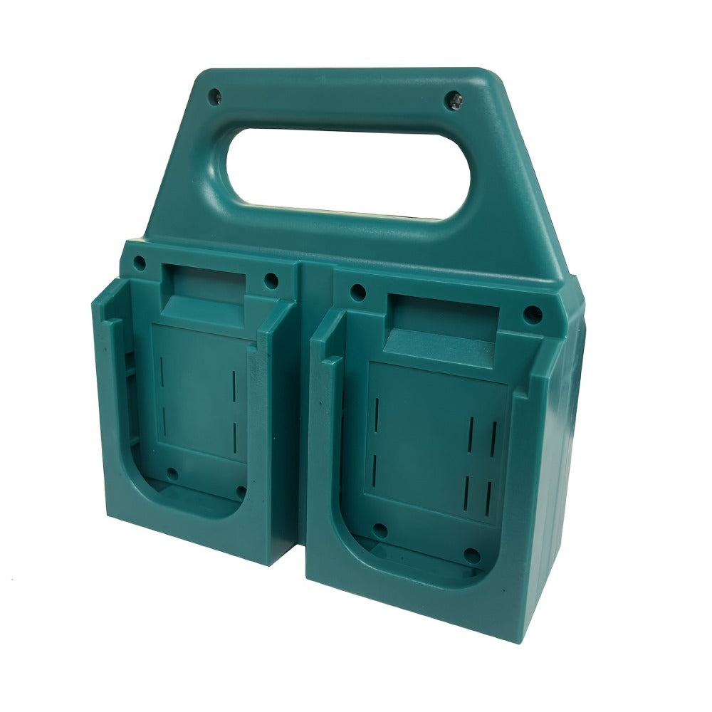 Estuche para baterías de herramientas Makita para banco de trabajo garaje y transporte | diseño funcional
