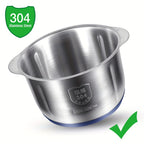 Procesador de alimentos de acero inoxidable de 5 litros, picadora eléctrica potente de 40,000 RPM, 6S, procesador multifuncional de acero inoxidable para cortar verduras para carne, verduras, cebolla, ajo, ensalada y alimentos para niños