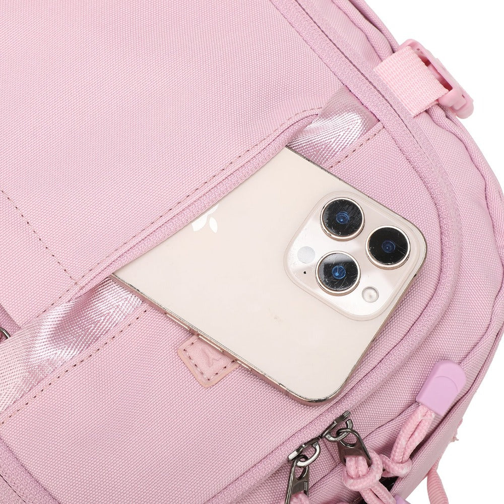 Mochila de cabina 40 x 20 x 25 cm (20 L) | Mochila ideal para viajes en avión | Mochila de cabina para hombre y mujer para el trabajo, viajes, senderismo y escuela