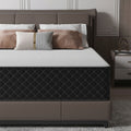 Colchón 140 x 200 cm - Dureza H3, colchón híbrido de muelles ensacados y espuma viscoelástica en caja para soporte máximo y alivio de presión, colchón de cama